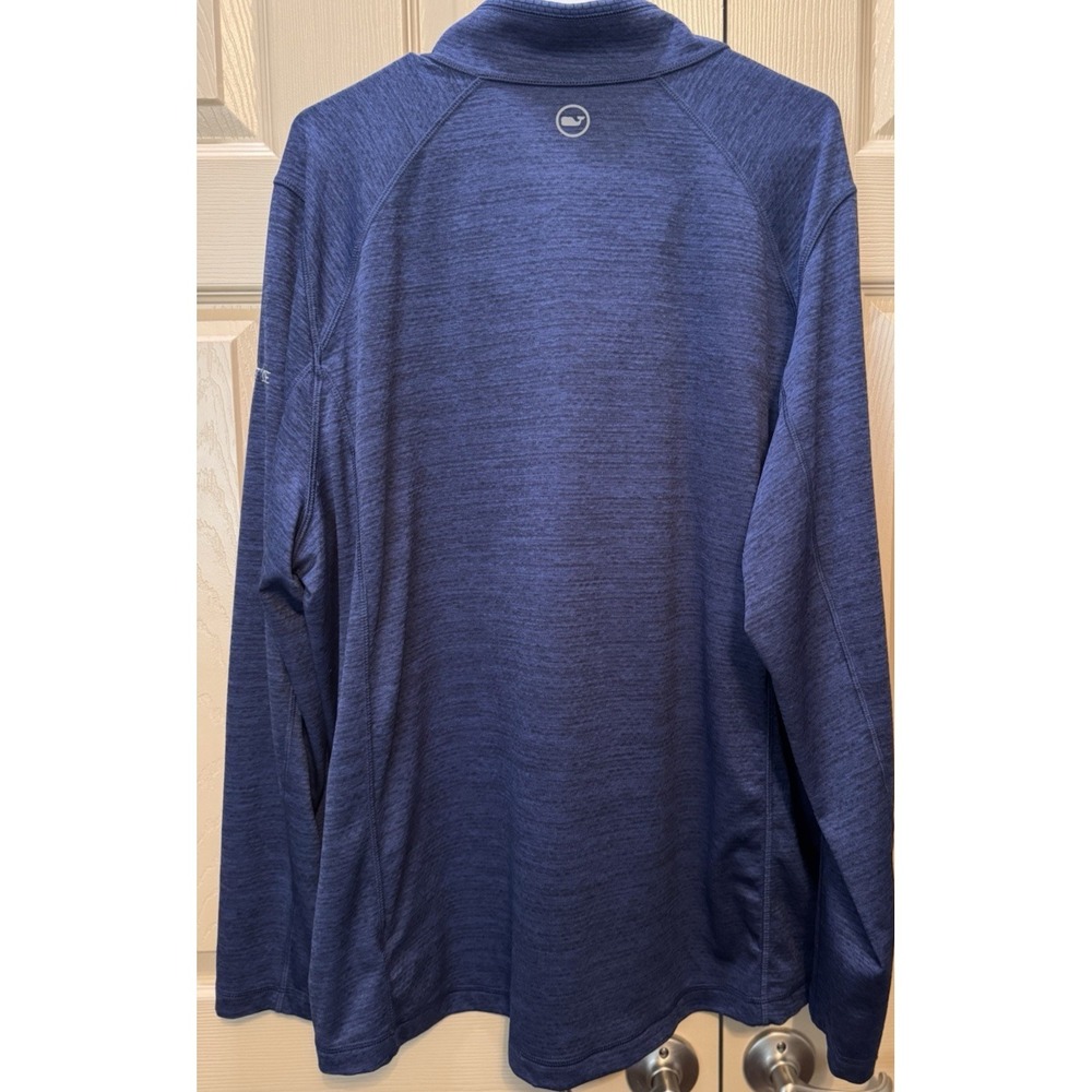 VINEYARD VINES Performance 1/4 Zip Pullover Jacket Navy XXL Customized - Picture 6 of 14
